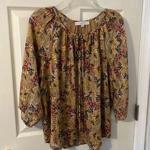 Loft Floral Top